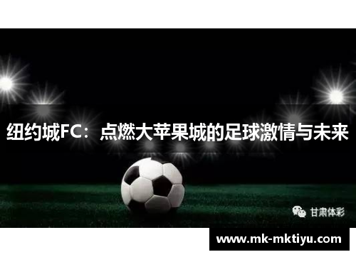纽约城FC：点燃大苹果城的足球激情与未来